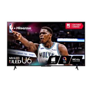Hisense 75 Inch 75U6N MiniLed ULED 4K Google TV