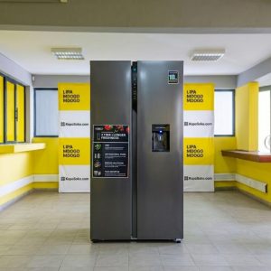 Haier 569 Liters No Frost with Dispenser Side by Side  Doors Fridge