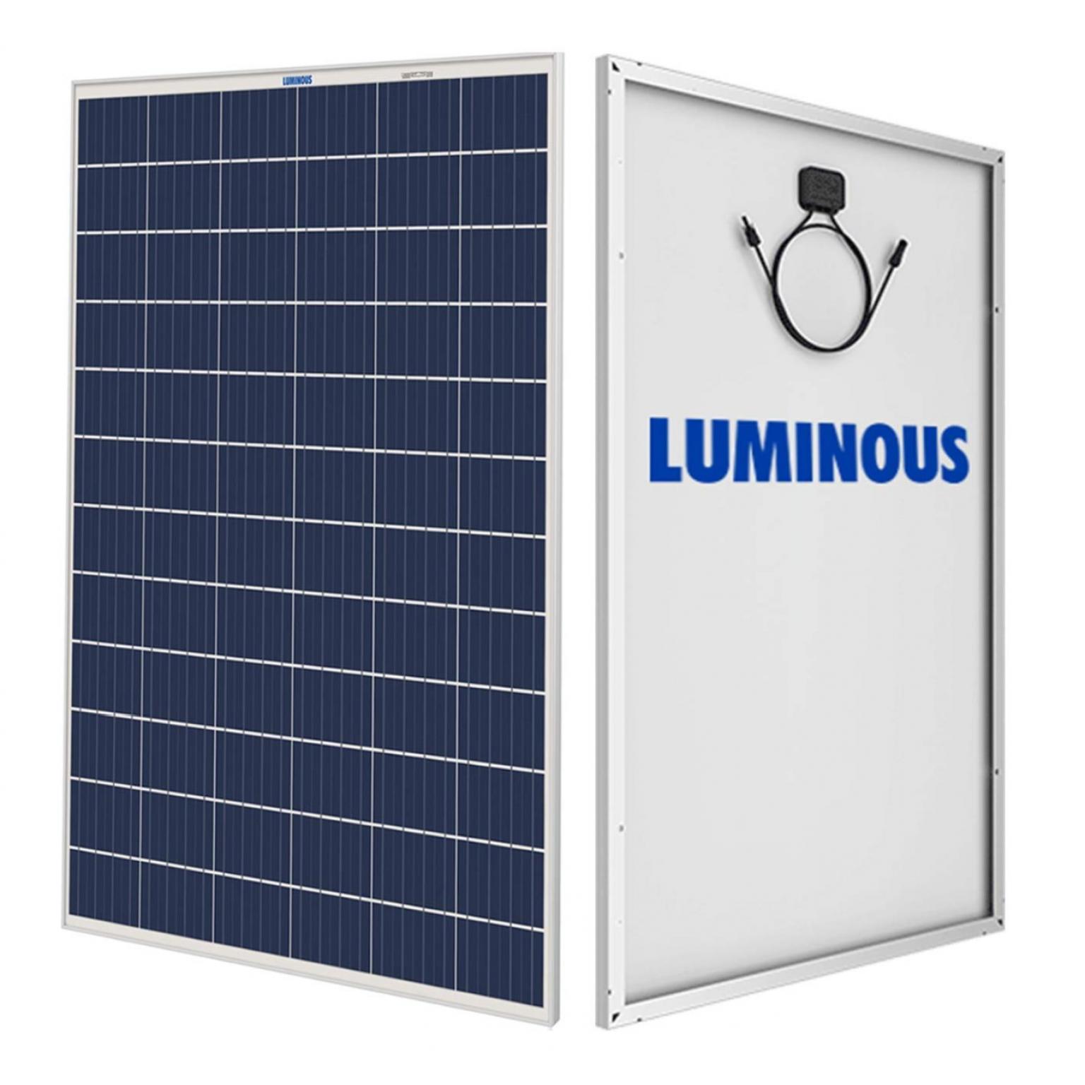 Luminous Polycrystalline 165 Watt Solar Panel (12 Volt) Lipa pole