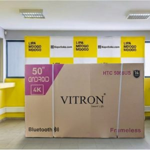 Vitron 50 Inch 4K UHD Smart Android Frameless Digital TV