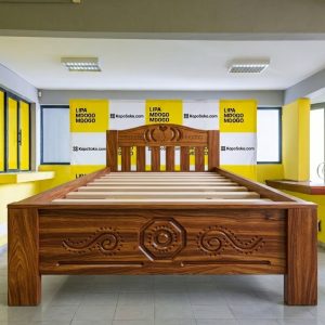 Wooden 4x6 Bed - Code: LPPF046