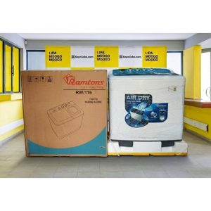 Ramtons 10Kg Top Load Semi-Automatic Twin Tub Washing Machine