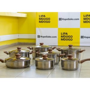 Signature 12Pcs Stainless Steel Cookware