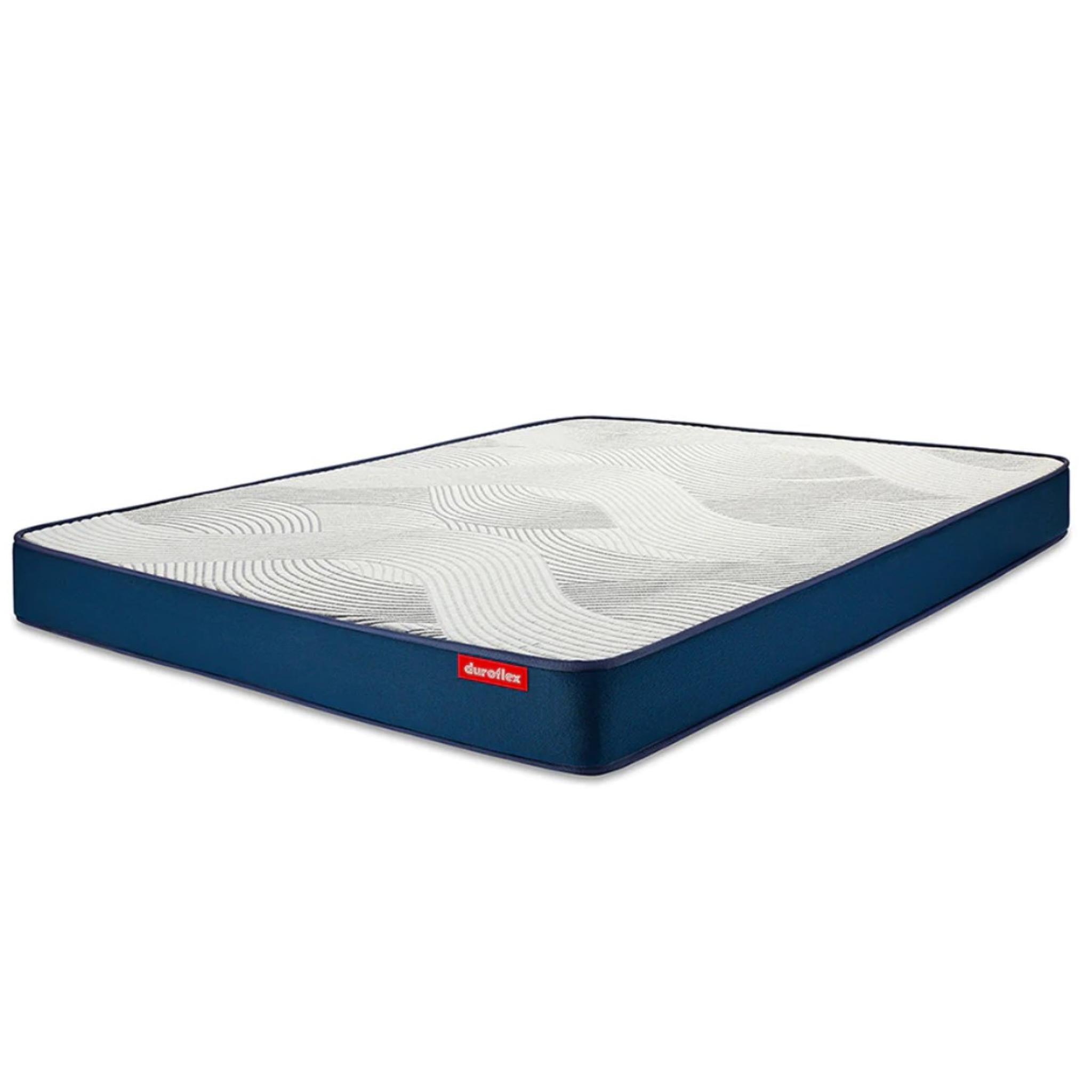 Duroflex 3ftx6ftx8″ Mattress with Quilted Cover and Tape Edge Lipa