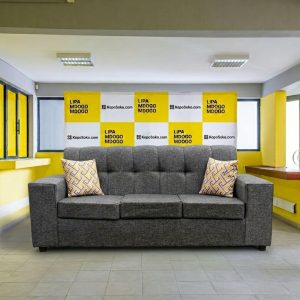 3 Seater Fabric Sofa - Code: LPPF109