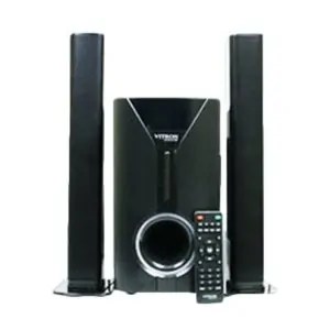 Vitron V527 2.1 Channel Soundbar System – 9000W with Subwoofer & Dual Tallboy Speakers
