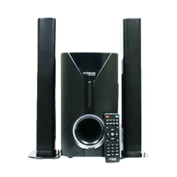 Vitron V527 2.1 Channel Soundbar System – 9000W with Subwoofer & Dual Tallboy Speakers