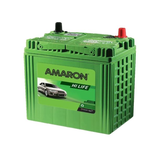 Amaron Hi Life N80L 80AH Car Battery – 12V Maintenance Free