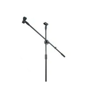 Boyong BY-803 Adjustable Tripod Microphone Stand with Telescoping Boom Arm and Cable Management