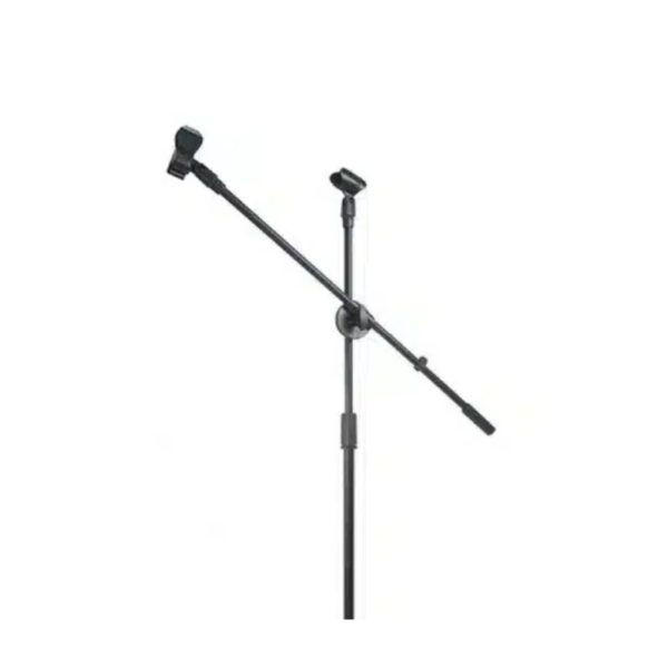 Boyong BY-803 Adjustable Tripod Microphone Stand with Telescoping Boom Arm and Cable Management