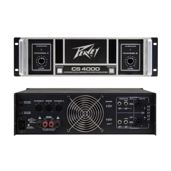 Peavey CS 4000 – Professional 2-Channel Power Amplifier (4000W Peak)