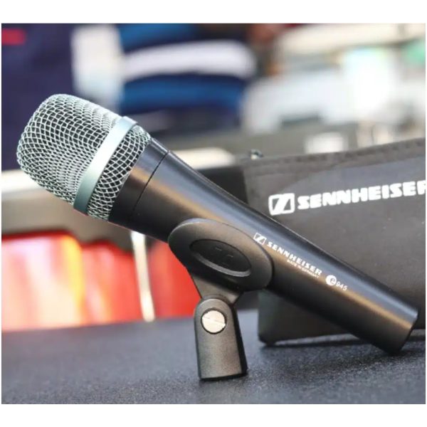 Sennheiser e945 Supercardioid Dynamic Vocal Microphone – Professional-Grade Clarity & Feedback Rejection