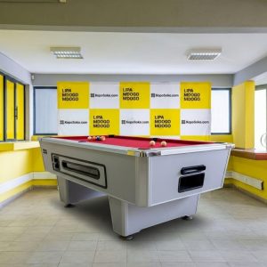 Commercial Marble Top Coin-Operated Pool Table – Durable Build