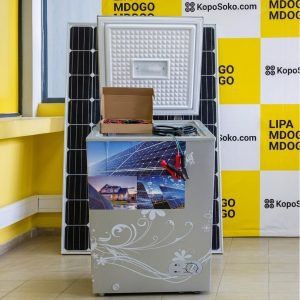 Complete Solar 60L Chest Freezer with 200W Solar Panel & 100Ah Battery