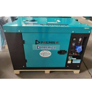 Premier 10.5kVA Diesel Generator – 1-Phase Silent Heavy-Duty Power