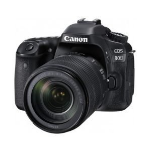 Canon EOS 80D DSLR Camera with 18–135mm Lens Kit