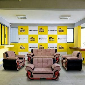 7 Seater Fabric (3+2+1+1) Sofa Set - KS76S6