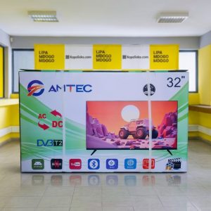 Amtec 32 Inch HD Frameless Smart (AC/DC) LED TV