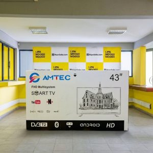 Amtec 43 Inch Full HD Frameless Smart (AC/DC) LED TV