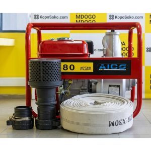 AICO APC80 3” Petrol Water Pump – High Pressure, 30M Pipe, Irrigation & Drainage Use