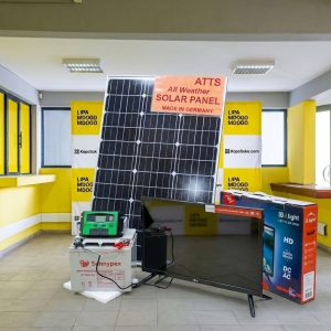 Itel 24 Inch AC/DC TV Complete Solar Kit - All Inclusive Package