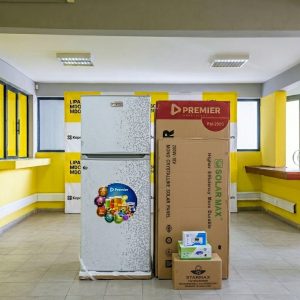 Premier PM-290S 290L Solar Fridge with Solarmax Complete Solar Power Kit