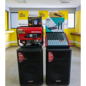 Mashinani Special - Complete PA System Full Kit for Rural Events & Churches