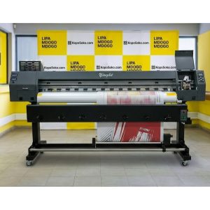 Yinghe 1.8M Eco-Solvent Large Format Printer with Epson XP600 Printhead | 1.82m Roll-to-Roll Vinyl Banner Printer | CMYK | 1440 DPI | 1-Year Warranty