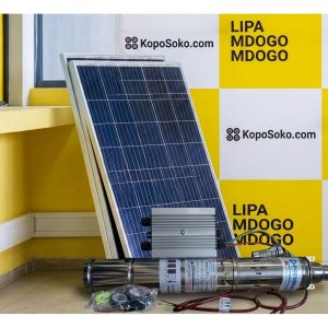 Premier Solar Submersible Water Pump Kit – 80m Max Head, MPPT Controller & 2 x 330W Solar Panels (Complete Off-Grid Water Pumping System)